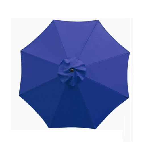 ZGWRYI Balcony Parasol Replacement Cover Parasol Replacement Parasol Cover UV Protection Cantilever Covers,for Garden Umbrella,Patio Umbrella(Dark Blue,2.7m 6 Ribs) von ZGWRYI