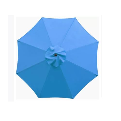 ZGWRYI Balcony Parasol Replacement Cover Parasol Replacement Parasol Cover UV Protection Cantilever Covers,for Garden Umbrella,Patio Umbrella(Light Blue,2m 6 Ribs) von ZGWRYI