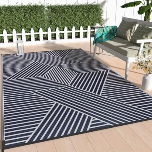 ZGWRYI Outdoor-Teppich Kristallsamt Garten leicht zu reinigen Terrassenteppich tragbare Matte for Camping Deck Strand Picknick Hinterhof(Style 6,40 * 60CM) von ZGWRYI