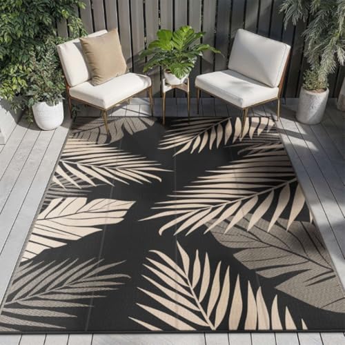 ZGWRYI Outdoor-Teppiche leicht zu reinigen tragbarer Teppich aus Kristallsamt for Veranda Terrasse Balkon Garten Picknick Küche Flur große Terrassenteppichmatten(Style 1,140 * 200CM) von ZGWRYI