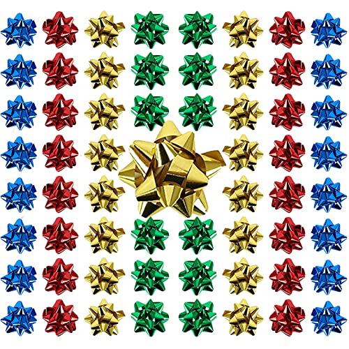 ZGYJ-EU Bunt Geschenkschleifen 150er Set, Selbstklebend, Metallische Geschenkbänder Weihnachtsschleifen Geschenkschleifen Weihnachten Schleifenband für Weihnachtsdeko, Weinflaschen Geschenkverpackung ZGYJ-EU Bunt Geschenkschleifen 150er Set, Selbstklebend, Metallische Geschenkbänder Weihnachtsschleifen Geschenkschleifen Weihnachten Schleifenband für Weihnachtsdeko, Weinflaschen Geschenkverpackung von ZGYJ-EU