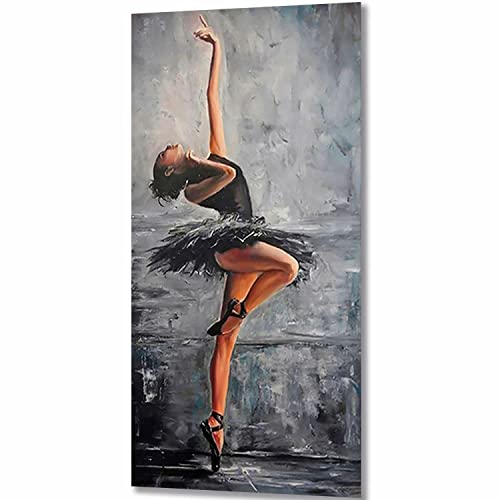 ZGmaxCL DIY 5D Diamond Painting Set Puzzles Stickerei Strass Diamant Malerei Erwachsene Full Groß Ballerina-Mädchen Home Wand Décor 90x40cm ZGmaxCL DIY 5D Diamond Painting Set Puzzles Stickerei Strass Diamant Malerei Erwachsene Full Groß Ballerina-Mädchen Home Wand Décor 90x40cm von ZGmaxCL