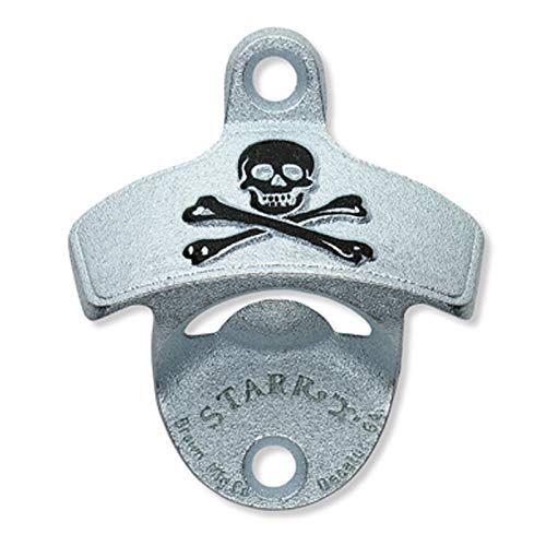 Starr X Wandflaschenöffner "Skull & Bones" orig. STARR X aus den USA von ZH