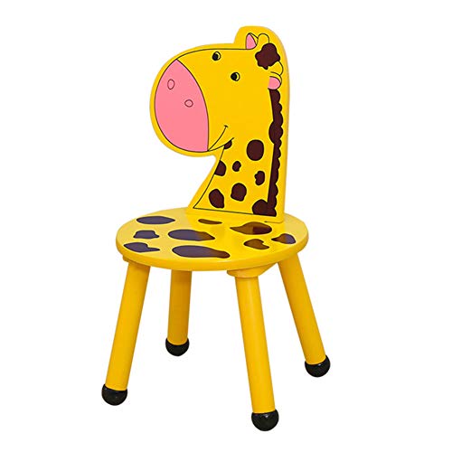 ZH Kindertisch Und Tierstuhl, Kleinkinder Runde Holz Handwerk Tisch Cartoon Sitz, Kinderzimmer, Spielzimmer, Kindergarten MöBel von ZH
