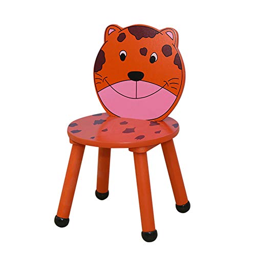 ZH Kindertisch Und Tierstuhl, Kleinkinder Runde Holz Handwerk Tisch Cartoon Sitz, Kinderzimmer, Spielzimmer, Kindergarten MöBel von ZH