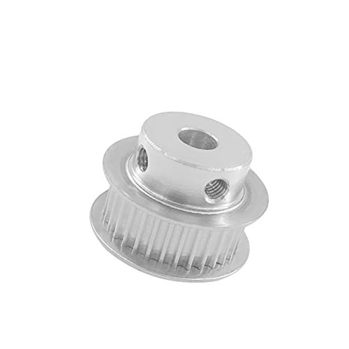 ZHAJNG 3M-34T 34 Zähne HTD3M Zahnriemenscheibe 34 Zähne for Zahnriemenbreite 10mm HTD3M Riemenscheibe(Bore 14mm Keyway 5x2.3) von ZHAJNG