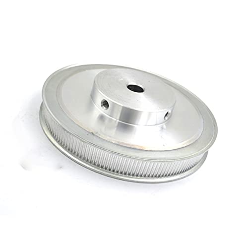 ZHAJNG HTD3M 140 Zähne Zahnriemenscheibe 3M-140T for Zahnriemenbreite 15mm HTD3M Riemenscheibe(Bore 24mm Keyway 6x2.8) von ZHAJNG