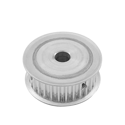 ZHAJNG HTD3M 28 Zähne Timing Pulley AF Typ 3M-28T for HTD 3M Zahnriemen Breite 20mm Aluminium Pulley Rad(Bore 12mm Keyway 5x2.3) von ZHAJNG