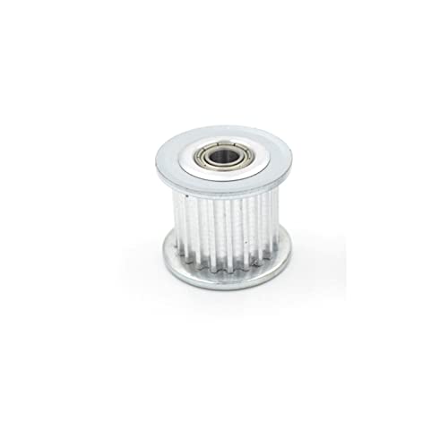 ZHAJNG HTD3M 32 Zähne Spannrad 3M-32T Umlenkrolle Passend for Riemenbreite 15mm Mit Lagerführung 3M Synchrongetriebe 32 Zähne(Bore 8mm With Teeth) von ZHAJNG