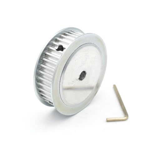 ZHAJNG HTD5M 45 Zähne 45 T Zahnriemenscheibe for Zahnriemen Breite 15mm Bohrung 8/10/12/14/15/16/17mm 45 Zähne 45 T(Bore 20/6X2.8) von ZHAJNG