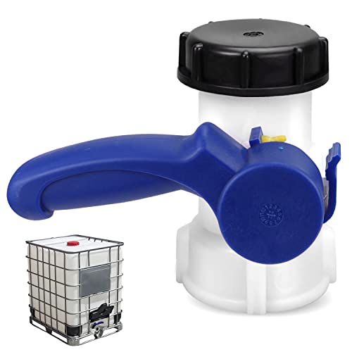 IBC Auslaufhahn Tank Zubehör Behälter Container Auslass Regelventil IBC Tank Hahn 62mm DN40 for Water Tank Drain Tap Rain Butt Canister Container IBC Auslaufhahn Tank Zubehör Behälter Container Auslass Regelventil IBC Tank Hahn 62mm DN40 for Water Tank Drain Tap Rain Butt Canister Container von ZHANChen