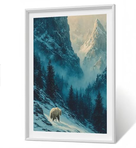 5D Diamant Painting Kit - Landschaft Diamond Painting Kinder DIY Set, Berg Full Drill Bastelset für Erwachsene, Diamant Kunst Bilder Mosaic Stickerei für Home Wand Dekor 50 x 70 cm ZBSF378 5D Diamant Painting Kit - Landschaft Diamond Painting Kinder DIY Set, Berg Full Drill Bastelset für Erwachsene, Diamant Kunst Bilder Mosaic Stickerei für Home Wand Dekor 50 x 70 cm ZBSF378 von ZHANGBINGSHENDIAN