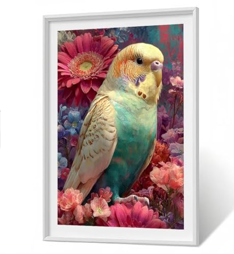 5D Diamant Painting Kit - Vogel Diamond Painting Kinder DIY Set, Blume Full Drill Bastelset für Erwachsene, Diamant Kunst Bilder Mosaic Stickerei für Home Wand Dekor 60x80 cm ZBSF588 5D Diamant Painting Kit - Vogel Diamond Painting Kinder DIY Set, Blume Full Drill Bastelset für Erwachsene, Diamant Kunst Bilder Mosaic Stickerei für Home Wand Dekor 60x80 cm ZBSF588 von ZHANGBINGSHENDIAN