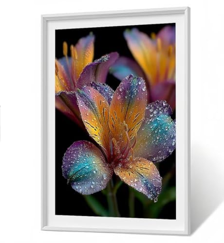 Blume 5D Diamond Painting Erwachsene Groß 80x100 cm - Pflanze Full Drill Diamant Painting Bilder, DIY Mosaic Bastelset für Kinder, Diamant Kunst Malerei Stickerei für Home Wand Decor ZBSF325 Blume 5D Diamond Painting Erwachsene Groß 80x100 cm - Pflanze Full Drill Diamant Painting Bilder, DIY Mosaic Bastelset für Kinder, Diamant Kunst Malerei Stickerei für Home Wand Decor ZBSF325 von ZHANGBINGSHENDIAN