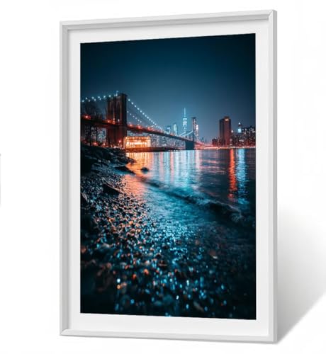 Brooklyn Bridge Diamond Painting Erwachsene Groß XXL - New York 5D Full Drill Diamant Painting Bilder, DIY Mosaic Bastelset für Kinder und Erwachsene, Diamant Malerei Home Decor 40x50cm ZBSF407 Brooklyn Bridge Diamond Painting Erwachsene Groß XXL - New York 5D Full Drill Diamant Painting Bilder, DIY Mosaic Bastelset für Kinder und Erwachsene, Diamant Malerei Home Decor 40x50cm ZBSF407 von ZHANGBINGSHENDIAN
