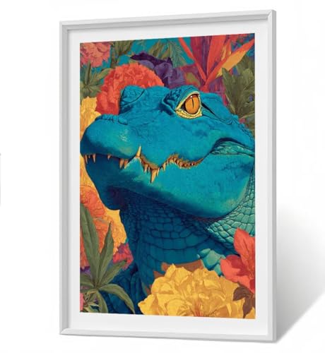 Diamond Painting Kinder Abstrakt 5D Diamond Painting Krokodil Bilder DIY Full drill Crystal Strass Stickerei Mosaic Diamant Malerei Bastelset Geeignet Geschenk und Wanddeko 30x40 cm ZBSF354 Diamond Painting Kinder Abstrakt 5D Diamond Painting Krokodil Bilder DIY Full drill Crystal Strass Stickerei Mosaic Diamant Malerei Bastelset Geeignet Geschenk und Wanddeko 30x40 cm ZBSF354 von ZHANGBINGSHENDIAN