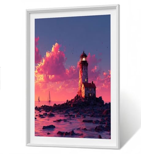 Diamond Painting Kinder Leuchtturm 5D Diamond Painting Landschaft Bilder DIY Full drill Crystal Strass Stickerei Mosaic Diamant Malerei Bastelset Geeignet Geschenk und Wanddeko 50 x 70 cm ZBSF394 Diamond Painting Kinder Leuchtturm 5D Diamond Painting Landschaft Bilder DIY Full drill Crystal Strass Stickerei Mosaic Diamant Malerei Bastelset Geeignet Geschenk und Wanddeko 50 x 70 cm ZBSF394 von ZHANGBINGSHENDIAN