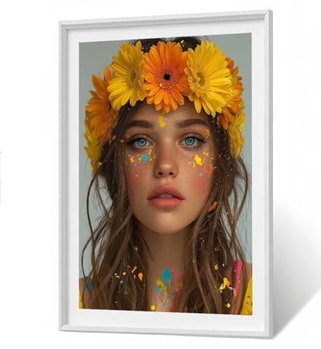 Diamond Painting Set Frau Diamant Painting Bilder Erwachsene Groß DlY Art Kinder Full Drill Diamond Malerei Blume 5D Diamant Kunst Malerei Stickerei Mosaic Bastelset Home Decor 40x50cm ZBSF321 Diamond Painting Set Frau Diamant Painting Bilder Erwachsene Groß DlY Art Kinder Full Drill Diamond Malerei Blume 5D Diamant Kunst Malerei Stickerei Mosaic Bastelset Home Decor 40x50cm ZBSF321 von ZHANGBINGSHENDIAN