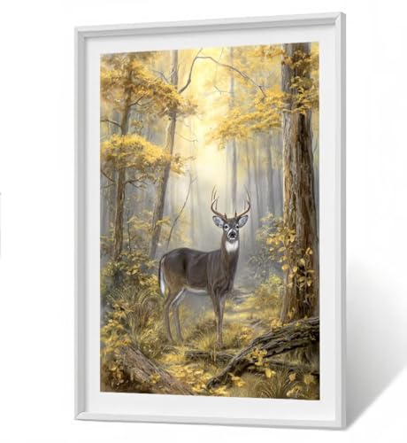 Diamond Painting Tier Diamond Painting Erwachsene Groß XXL 50 x 70 cm Reh Full drill Daiment Malerei Erwachsene, 5D Diamant Art Mosaic Stickerei Bastelset Geschenk für Home Decor ZBSF723 Diamond Painting Tier Diamond Painting Erwachsene Groß XXL 50 x 70 cm Reh Full drill Daiment Malerei Erwachsene, 5D Diamant Art Mosaic Stickerei Bastelset Geschenk für Home Decor ZBSF723 von ZHANGBINGSHENDIAN