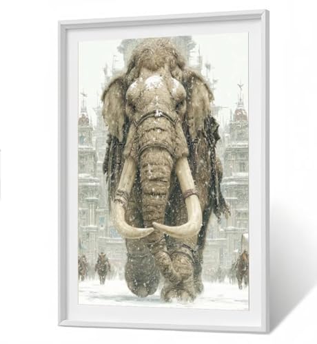 Elefant 5D Diamond Painting Erwachsene Groß 80x100 cm - Tier Full Drill Diamant Painting Bilder, DIY Mosaic Bastelset für Kinder, Diamant Kunst Malerei Stickerei für Home Wand Decor ZBSF395 Elefant 5D Diamond Painting Erwachsene Groß 80x100 cm - Tier Full Drill Diamant Painting Bilder, DIY Mosaic Bastelset für Kinder, Diamant Kunst Malerei Stickerei für Home Wand Decor ZBSF395 von ZHANGBINGSHENDIAN