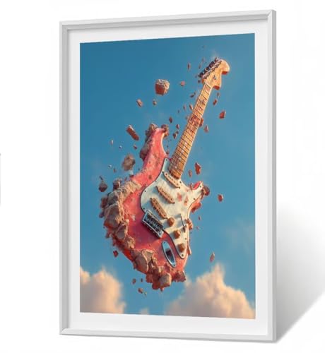 Gitarre 5D Diamond Painting Erwachsene - Landschaft Full Drill Diamant Painting Kinder Bilder, DIY Mosaic Bastelset für Erwachsene, Diamant Malerei Stickerei Groß für Home Decor 60x80 cm ZBSF379 Gitarre 5D Diamond Painting Erwachsene - Landschaft Full Drill Diamant Painting Kinder Bilder, DIY Mosaic Bastelset für Erwachsene, Diamant Malerei Stickerei Groß für Home Decor 60x80 cm ZBSF379 von ZHANGBINGSHENDIAN