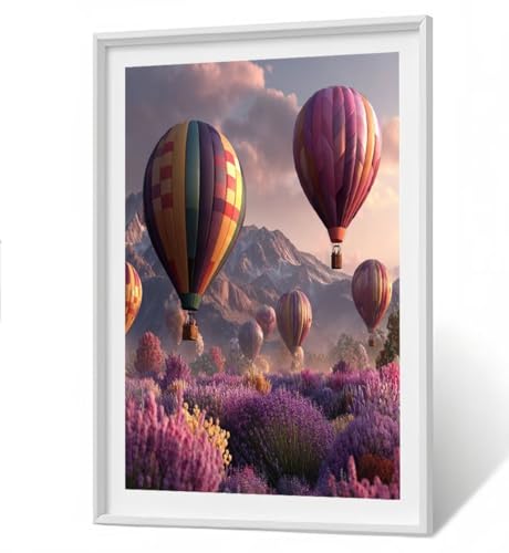 Heißluftballon 5D Diamond Painting Erwachsene - Landschaft Full Drill Diamant Painting Kinder Bilder, DIY Mosaic Bastelset für Erwachsene, Diamant Malerei Stickerei Groß für Home Decor 40x50cm ZBSF249 Heißluftballon 5D Diamond Painting Erwachsene - Landschaft Full Drill Diamant Painting Kinder Bilder, DIY Mosaic Bastelset für Erwachsene, Diamant Malerei Stickerei Groß für Home Decor 40x50cm ZBSF249 von ZHANGBINGSHENDIAN