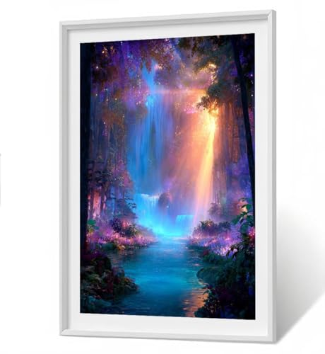 Landschaft Diamond Painting Kit Groß XXL 50 x 70 cm, 5D DlY Fallen Diamant Painting Bilder Kinder Full drill Daiments Malerei Erwachsene, Diamond Art Mosaic Stickerei Bastelset Wand Dekor ZBSF332 Landschaft Diamond Painting Kit Groß XXL 50 x 70 cm, 5D DlY Fallen Diamant Painting Bilder Kinder Full drill Daiments Malerei Erwachsene, Diamond Art Mosaic Stickerei Bastelset Wand Dekor ZBSF332 von ZHANGBINGSHENDIAN