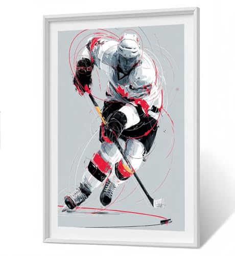 Sport 5D Diamond Painting Erwachsene Groß 50 x 70 cm - Puck Full Drill Diamant Painting Bilder, DIY Mosaic Bastelset für Kinder, Diamant Kunst Malerei Stickerei für Home Wand Decor ZBSF295 Sport 5D Diamond Painting Erwachsene Groß 50 x 70 cm - Puck Full Drill Diamant Painting Bilder, DIY Mosaic Bastelset für Kinder, Diamant Kunst Malerei Stickerei für Home Wand Decor ZBSF295 von ZHANGBINGSHENDIAN