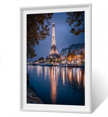 Stadt Diamond Painting Erwachsene Groß XXL - Landschaft 5D Full Drill Diamant Painting Bilder, DIY Mosaic Bastelset für Kinder und Erwachsene, Diamant Malerei Stickerei Home Decor 50 x 70 cm ZBSF367 von ZHANGBINGSHENDIAN