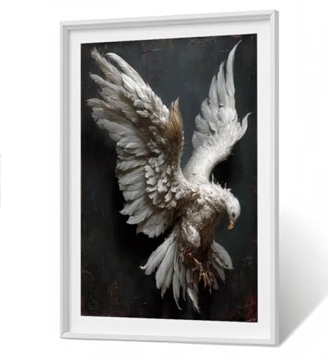 Tier Diamond Painting Kit Groß XXL 30x40 cm, 5D DlY Adler Diamant Painting Bilder Kinder Full drill Daiments Malerei Erwachsene, Diamond Art Mosaic Stickerei Bastelset Geschenk Wand Dekor ZBSF310 Tier Diamond Painting Kit Groß XXL 30x40 cm, 5D DlY Adler Diamant Painting Bilder Kinder Full drill Daiments Malerei Erwachsene, Diamond Art Mosaic Stickerei Bastelset Geschenk Wand Dekor ZBSF310 von ZHANGBINGSHENDIAN