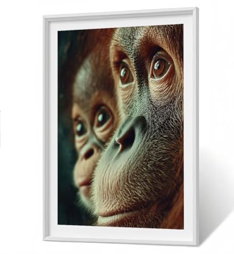 Tier Diamond Painting Kit Groß XXL 40x50cm, 5D DlY Schimpansen Diamant Painting Bilder Kinder Full drill Daiments Malerei Erwachsene, Diamond Art Mosaic Stickerei Bastelset Geschenk Wand Dekor ZBSF420 Tier Diamond Painting Kit Groß XXL 40x50cm, 5D DlY Schimpansen Diamant Painting Bilder Kinder Full drill Daiments Malerei Erwachsene, Diamond Art Mosaic Stickerei Bastelset Geschenk Wand Dekor ZBSF420 von ZHANGBINGSHENDIAN