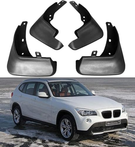 ZHANGJF 4 Stück Schmutzfänger Für BMW X1 E84 2010-2015, Set Spritzschutz,Spritzschutz vorne und hinten Karosserie-Rad-Zubehör von ZHANGJF