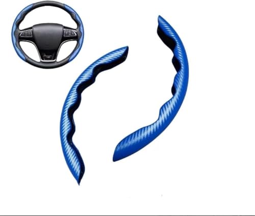 ZHANGJF Auto Lenkradbezug für Peugeot 107 108 206 207 207 CC 208, Kratzfeste Abriebfeste Lenkradschutzhülle Rutschfester Atmungsaktive Lenkradabdeckung von ZHANGJF
