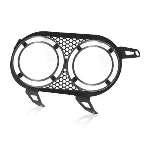 ZHANGTONG Scheinwerferschutz Motorrad Zubehör Front Scheinwerfer Grille Schutz Protector Kopf Licht Lampe Abdeckung Für Für DesertX 2022 2023 2024 von ZHANGTONG