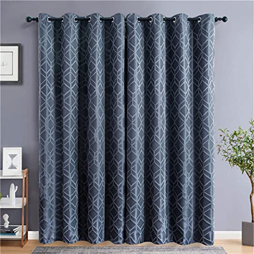 ZHANGXIANG Vorhang Voile Fensterschal Transparent Grüner Blattdruck Schlafzimmer Wohnzimmer Dicker Ahornblatt Vorhang Verdunkelungsvorhangstoff,A-6 (1 Stücke),B200Cmxh250Cm von ZHANGXIANG