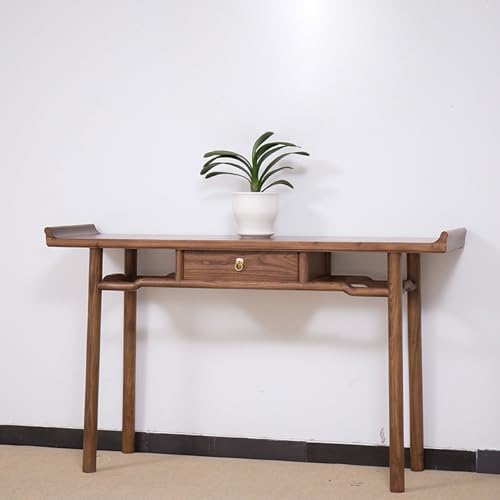 ZHANGshouf Eleganter Konsolentisch & TV-Schrank - Multifunktionales Bücherregal & Sideboard für Eingangsbereich Wohnzimmer oder Flur - Stilvolles Aufbewahrungs- & Ausstellungsregal mit Schubladen für von ZHANGshouf