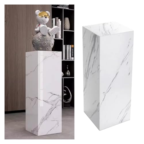 ZHANGshouf Quadratischer weißer Holzsockel – Präsentationsbasis für Figuren, Blumen und Galeriekunst – tragbarer Sockel 40 x 40 x 40 cm für Brautgeschäft, Heimdekoration und Ausstellungen ZHANGshouf Quadratischer weißer Holzsockel – Präsentationsbasis für Figuren, Blumen und Galeriekunst – tragbarer Sockel 40 x 40 x 40 cm für Brautgeschäft, Heimdekoration und Ausstellungen von ZHANGshouf