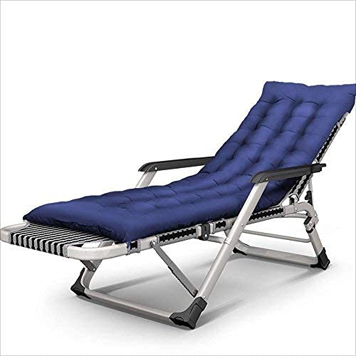 ZHANGshouf Sonnenliegen Klappbarer Freizeitstuhl Mittagspause Loungesessel Strandstuhl Balkonbett Familienstuhl von ZHANGshouf