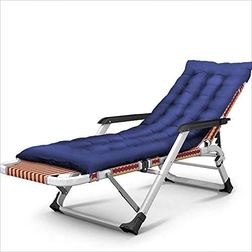 ZHANGshouf Sonnenliegen Klappbarer Freizeitstuhl Mittagspause Loungesessel Strandstuhl Balkonbett Familienstuhl von ZHANGshouf