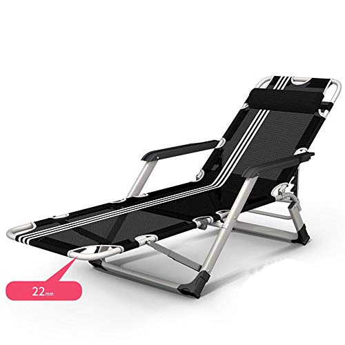 ZHANGshouf SunLoungers Erwachsene Zero Gravity Lounge Chair Recliners mit Kissen für Outdoor Camping Patio Beach Lawn Travel Klapphocker zusammenklappbar von ZHANGshouf
