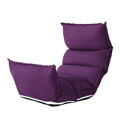 ZHANGshouf SunLoungers Lazy Sofa, Faltbarer Einzelsessel, waschbarer Stoff-Relaxsessel von ZHANGshouf