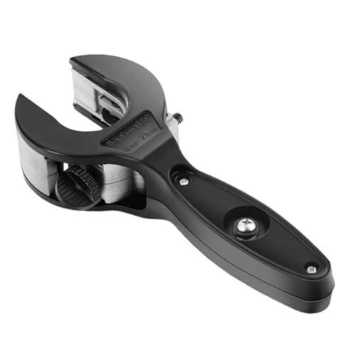 Ratschen Rohrschneider, mit 3 Stück Ersatz Schneidrad und Rohrentgrater, Rohrabschneider zum Schneiden von 8–29 mm, Rohrschneider mit Ratsche zum Schneiden von Edelstahl und Kupferrohren Ratschen Rohrschneider, mit 3 Stück Ersatz Schneidrad und Rohrentgrater, Rohrabschneider zum Schneiden von 8–29 mm, Rohrschneider mit Ratsche zum Schneiden von Edelstahl und Kupferrohren von ZHAO GE