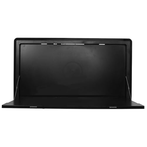 ZHAOBEIK Klappbarer Campingtisch für Wohnmobile, Wandtisch für Wohnmobile, Aluminiumlegierung, für Wohnwagen, Lieferwagen, Reiseanhänger(Black) von ZHAOBEIK