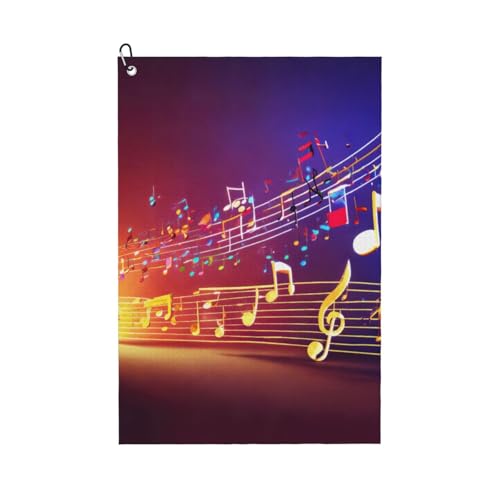 ZHAOLQ Buntes Golf-Handtuch mit Musiknoten-Druck, schnell trocknend, Schweißhandtücher, Outdoor, Sport, Yoga, Strand, Fitnessstudio, Reisen, Herren und Damen ZHAOLQ Buntes Golf-Handtuch mit Musiknoten-Druck, schnell trocknend, Schweißhandtücher, Outdoor, Sport, Yoga, Strand, Fitnessstudio, Reisen, Herren und Damen von ZHAOLQ