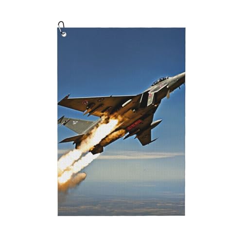 ZHAOLQ Golfhandtuch mit Flugzeug-Motiv "Fighter Jets", schnelltrocknend, Schweißhandtücher, Outdoor-Sport, Yoga, Strand, Fitnessstudio, Reisen, Herren und Damen ZHAOLQ Golfhandtuch mit Flugzeug-Motiv "Fighter Jets", schnelltrocknend, Schweißhandtücher, Outdoor-Sport, Yoga, Strand, Fitnessstudio, Reisen, Herren und Damen von ZHAOLQ