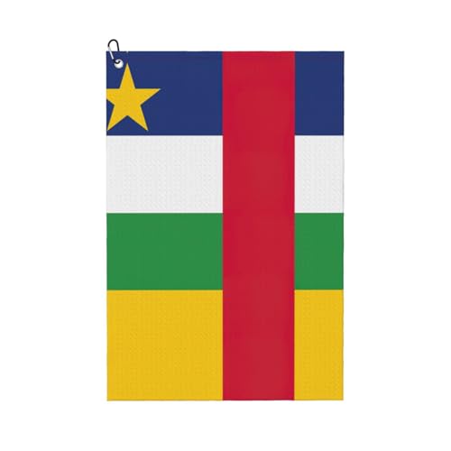 ZHAOLQ Golfhandtuch mit zentralafrikanischer Flagge, schnelltrocknend, Schweißhandtücher, Outdoor, Sport, Yoga, Strand, Fitnessstudio, Reisen, Herren und Damen ZHAOLQ Golfhandtuch mit zentralafrikanischer Flagge, schnelltrocknend, Schweißhandtücher, Outdoor, Sport, Yoga, Strand, Fitnessstudio, Reisen, Herren und Damen von ZHAOLQ