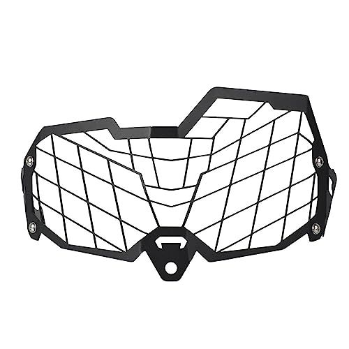 Motorrad Scheinwerfergrill Motorrad CNC Scheinwerfer Scheinwerfer Schutz Abdeckung Grill Fit for HONDA CRF 250L 300L Rally 2017-2022 2021 2020 CRF250L 250 300 L Motorrad Scheinwerferschutz(Noir) von ZHAOQIN