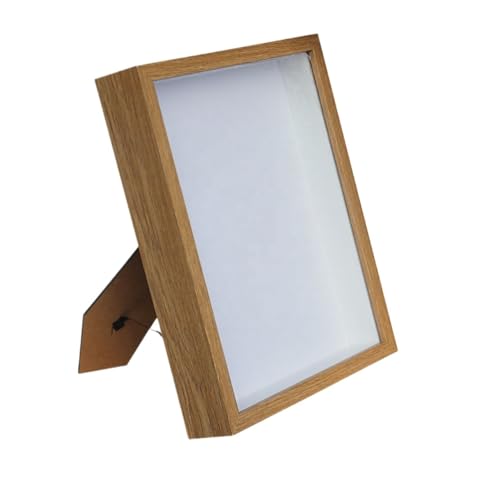 ZHAOQIN Bilderrahmen Boxrahmen Fotorahmen Rustikaler schwebender Bilderrahmen Erinnerungsbox for Andenkenbilder Kunsthandwerk DIY Geschenke(31) von ZHAOQIN
