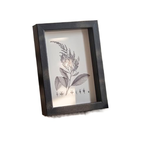 ZHAOQIN Bilderrahmen Hölzerner Bilderrahmen Quadratischer Bilderrahmen Wand Wandbehang Fotohalter Shadow Box Desktop Ornament 5/6/7/8 Zoll(S5 Photo Frame,6in (10.2x15.2cm)) von ZHAOQIN