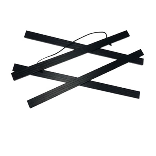 ZHAOQIN Bilderrahmen Pine Wood Magnetic Poster Hanger Natural Frame Hanger Frame Painting Photo Frame Canvas Wall Art Craft Frame Art Hanger Frame(Black Wood,60cm) von ZHAOQIN